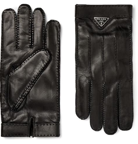 prada mens gloves uk|Prada leather gloves men.